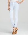 Slip into spring in a brand new--icy cool--hue. These French Connection skinny jeans highlight your long legs with a hint of stretch for the perfect fit--and a head-turning look--every time.