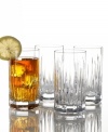 From the world-famous Reed & Barton company, the classic and traditional Soho pattern is a richly cut design in clear crystal. This collection of highball glasses is a perfect choice for first-time collectors of affordable crystal stemware and barware.