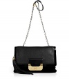 A clutch version of must-have Harper bag, this Diane von Furstenberg bag will update your cocktail-ready look - Front flap with turn-lock closure, tassel detail, shoulder strap with chain detail, back logo detail - Pair with a flirty frock and heels