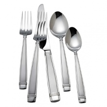 The Durham Matte 45 piece set includes service for 8 plus a 5 piece Hostess Set.