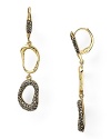 Have a golden moment with this pair of double drop earrings from Judith Jack. Whether styled classically or paired with modern cuts, this pair will take you from desk to dinner with ease.