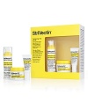 A new, three-piece, 30-day trial kit containing: Tightening Neck Cream A clinically proven anti-aging, firming neck treatment.Tightening Face Serum A deep penetrating, intensive cream-gel. StriVectin's New 360° Tightening Eye Serum A targeted solution for thin, lax skin around the eyes.