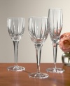 Known for it's brilliant clarity, each piece of Reed & Barton crystal has been crafted with a unique attention to detail by a dedicated group of European artisans. Understated Tulipe barware is a remarkable addition to your dining table or sideboard, featuring classic, cut-crystal shapes.