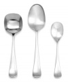 Scoop up the Yamazaki Hafnia hostess set for versatile serving spoons in casual stainless steel. A minimalist design complements any flatware pattern, modern or classic.