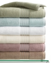 Live in the lap of luxury. This hand towel from Hotel Collection gives a spa-like feel to your bathroom with ultra-soft, pure Turkish cotton. Choose from six muted hues.