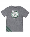 Sport your favorite team's gear with this court-ready Boston Celtics tee from adidas.