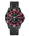 Get in gear with this ready-for-action watch by GUESS.