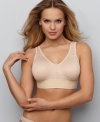 The Jockey terry band sports bra keeps you comfy and dry while offering supreme support. A perfect sports bra for fuller figures! Style #6051