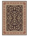 Impeccably detailed florals cascade across this Samira area rug from Loloi, imparting a distinctly traditional and elegant design for any space. Crafted in Turkey of ultra-durable and easy-to-clean polypropylene.