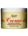 Luxuriously Whipped. Sinfully Addictive. New! Kiehl's Crème de Corps Soy Milk & Honey Whipped Body Butter. This rich, all over body moisturizer delivers deep, 24-hour hydration with an amazingly addictive whipped soy milk and honey scent. 8 oz. 