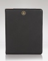 Get down to business with this Saffiano leather tablet case from Tory Burch, sure to be your prettiest new partner.