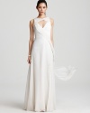 hoaglund New York Gown - Beaded Open Back