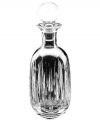 Known for its brilliant clarity, each piece of Miller Rogaska crystal has been crafted with a unique attention to detail. A handsome pattern of richly cut crystal lends sparkle to the decanter.