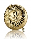 July 23 - August 23. Full of pride, passion and generosity, you're a natural born leader and extremely loyal to your loved ones. Enjoy this golden lion, decorated with a brilliant birthstone clasp made of light green crystal. Filled and refillable with Lucidity Translucent Pressed Powder (small size refill). Beautifully boxed, with a velvety pouch.