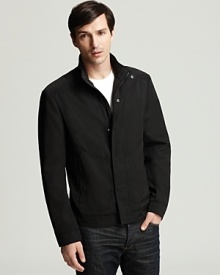 Elie Tahari Eric Nylon Short Jacket