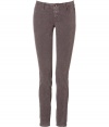 Casual-cool faded brown corduroy pants - These on-trend stylish skinny-cut pants are a must-have - Super flattering and versatile, pair with an oversized sweater and chunky platforms - Pair with a pullover and ballet flats