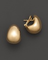 Bold, chunky, richly gleaming gold hoops are the perfect accompaniment to any look.