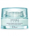 This ultra-light and refreshing sorbet treatment melts upon contact to instantly hydrate the deepest layers of the skin. Hydra Life Pro-Youth Sorbet Crème provides instant and refreshing hydration, stimulates water circulation between skin layers, evens out the complexion and leaves a luminous effect to the skin. 1.7 oz. 