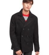 Your all-season all-star. This peacoat from American Rag will be your top seasonal style. (Clearance)