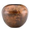 Burnished copper adds a warm finish, perfect for a contemporary décor. From Donna Karan Lenox.