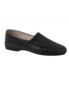 Men's house shoes for the minimalist. These sleek L.B. Evans slippers for men prove you don't need bells and whistles when it comes to comfort.