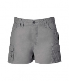 Sexier than your average cargo short, this leg-baring iteration from Zadig & Voltaire will amp up your casual look - Belt loops, cargo pockets, back welt pockets with button, short-short length - Pair with an oversized top, a blazer, and pumps