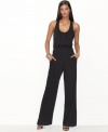 Find out just how easy looking chic can be with this jumpsuit from Bar III. It's one-piece dressing at its finest.