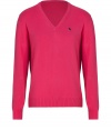 Both bright and contemporary, Etros V-neck pullover is as chic as it is versatile - V-neckline, long sleeves - Modern slim fit - Wear with tailored trousers and a sleek button-down or tee