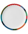 Make your table a masterpiece. Royal Doulton's Paolozzi salad plate is trimmed with vibrant graphic designs inspired by the work of Sir Eduardo Paolozzi, a pivotal figure in pop art history.