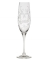 Scrolling vines climb this floral-inspired stemware to lend your table a touch of garden elegance. With careful detail, the frosted design melds with the classic shape for a truly stylish collection. (Clearance)