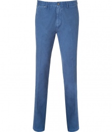 These modernized chino pants are a great jean alternative and add high style to your day look - Flat front, belt loops, zipper front closure, back slit pockets, straight legs - Style with a long sleeve tee, a leather jacket, and motorcycle boots