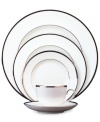 In 18th century England, Josiah Wedgwood, creator of the world famous Wedgwood ceramic ware, established a tradition of outstanding craftsmanship and artistry which continues today. The classically simple heirloom-quality Sterling place settings pattern from Wedgwood's dinnerware and dishes collection is designed for formal entertaining, in pristine white bone china banded with polished platinum.