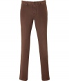 Comfortable and classic, these slim-cut pants from Seven for all Mankind are a great alternative to jeans - Five-pocket styling, belt loops, logo detailed back pockets, slim cut, stylishly distressed - Wear with a cashmere pullover and retro-inspired sneakers or with a henley, a blazer, and motorcycle boots