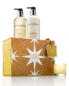 Jet off to the orange groves and delight in our bestselling festive gift for home and hands. Lively. Zesty. Irresistible. Set includes: Naran Ji Fine Liquid Hand Wash, 10 oz.; Naran Ji Soothing Hand Lotion, 10 oz. and Naran Ji Mini Candle 30g: to make your home smell unmistakably Molton Brown. Made in England. 