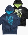 Encourage his inner athlete with this sporty Just Do It Nike hoodie.