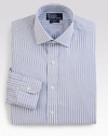 A trim, modern fit in the finest cotton with handsome stripes for a polished look.ButtonfrontCottonMachine washImported