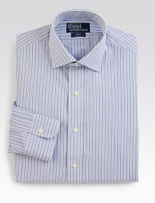 A trim, modern fit in the finest cotton with handsome stripes for a polished look.ButtonfrontCottonMachine washImported