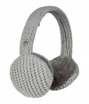 Detailed in a soft ribbed knit with signature shearling lining, UGG Australias build-in speaker earmuffs are a stylish and practical way to listen to music on the go this winter - Ribbed knit with tonal shearling trim, build-in speaker technology - Connector cable included - Wear with puffy parkas and matching shearling boots