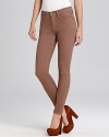 James Jeans - High Class Mid Rise Skinny Jeans in Taupe