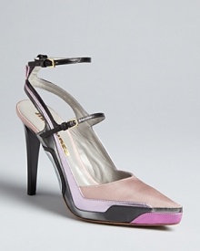 Fresh off the runway, these Jill Sander pumps combine fantastic, futuristic detail with wear-forever appeal.