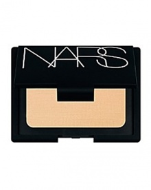 A lightweight formula providing flexible coverage and SPF 12 sun protection. Enclosed in a refillable compact, Powder Foundation prepares the complexion and covers imperfections without appearing visible on the skin. Incredibly versatile, it may be applied with a powder brush for a sheer and natural finish, or with the sponge applicator included for a polished and smooth finish. Unique to NARS Powder Foundation is the inclusion of active ingredients that offer dual protection against UVA and UVB rays. An SPF 12 offers protection against UVB rays, while the addition of PA++ indicates optimal protection against UVA rays that may lead to premature signs of aging. Dermatologist tested. SPF 12 and PA++ Lightweight, non-drying texture, velvety finish, effortless application Refillable compact