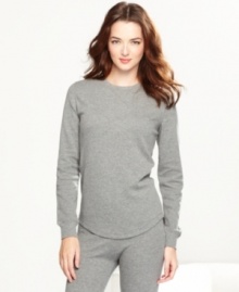 For layering or luxurious lounging, Jockey's thermal waffle top is a cold weather necessity.