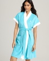 Treat yourself to a spa-like day at home with a soft terry robe from Lauren Ralph Lauren.