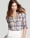 Free People Top - Double Cloth Plaid