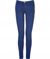 These super skinny jeans from J Brand are the perfect foundation for cool layered looks - Classic five-pocket styling, skinny leg, mid-rise - Form-fitting - Pair with an oversized knit, a leather jacket, and high-heel boots