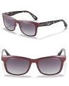 Exude perennial cool in these sleek wayfarers from MARC BY MARC JACOBS.