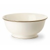 Kate Spade Sonora Knot is a clean & classic dinnerware collection in Bone china with gold and platinum bands. Featuring lustrous gold, platinum and black rim accents. Dishwasher safe.