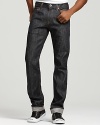 These Kane jeans are a classic slim, straight leg jean in a rugged black wash for downtown cool.