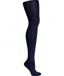 Crafted from the finest mix of cashmere and silk, Fogals shimmering metallic tights set a glamorous foundation for endless evening looks - Opaque, comfortable knit waistband, knitted-in heel and toe - Perfect for wearing to cool weather cocktails