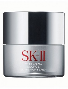 This radiance enhancing cream instantly promotes a bright and balanced complexion while thoroughly hydrating the skin. It contains a brightening formula that is rich in color balancing moisturizers and nourishing hydrators to provide soft, smooth skin, while helping balance out skin tone so it looks more even and radiant. It also has an exclusive blend of moisturizers, Vitamin C and SK-II Pitera. 2.5 oz.